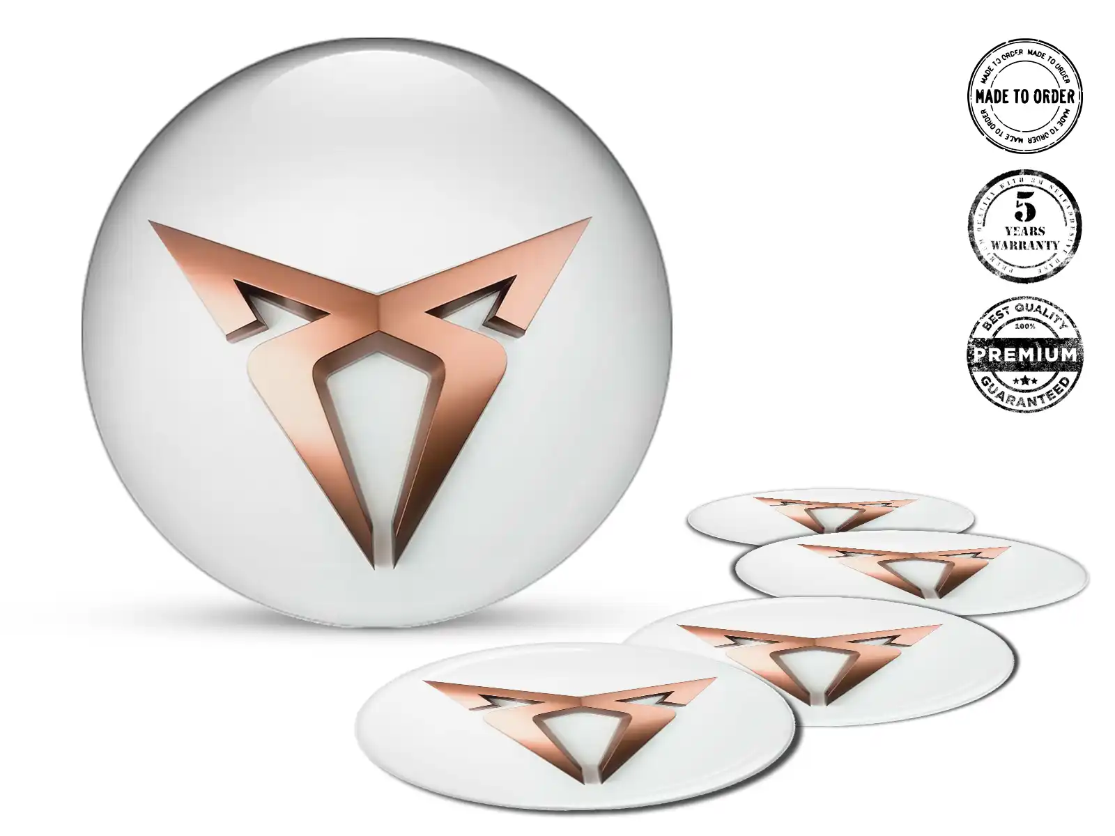 Seat Cupra Dome-Aufkleber Ausgabe Individuelle Autoembleme